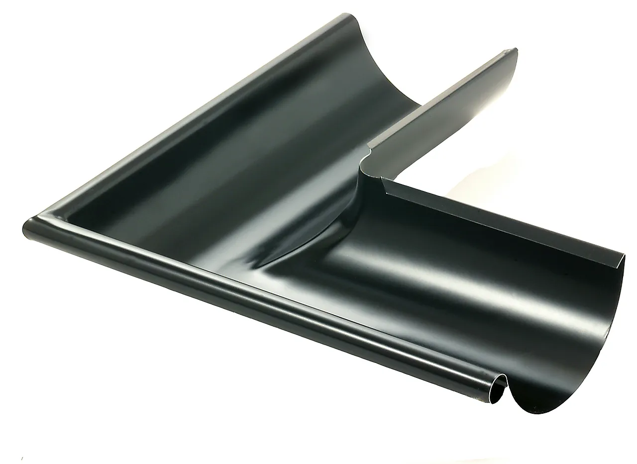 Rennevinkel 03 utvendig 90° sort