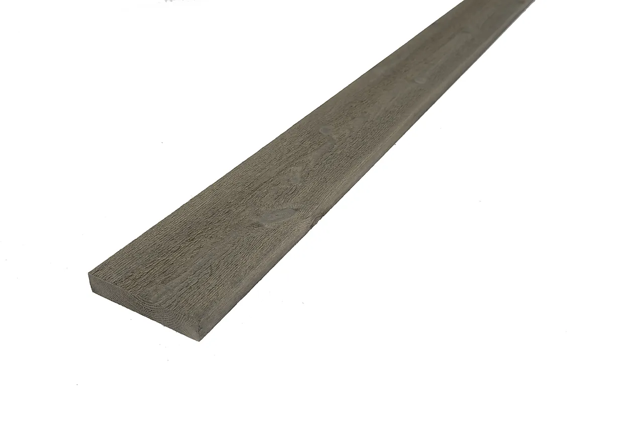 Kledning rektangulær furu 19x98 mm grå null - null - 2 - Miniatyr