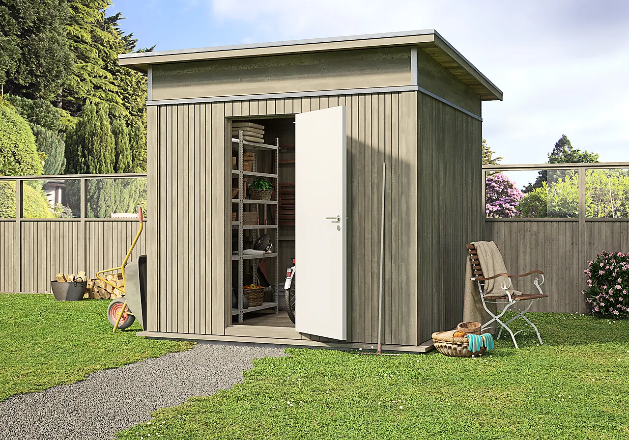 Bod multi grå royal høyrehengslet dør modell 1851 null - null - 2 - Miniatyr