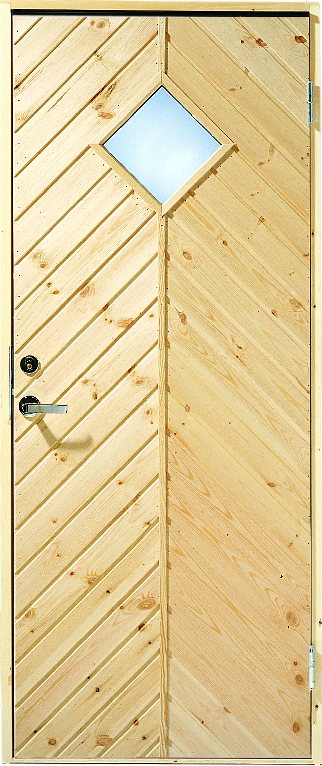 Dørsett bod i40g 9x19h furu ubh gl solbo boddør 10 grader m/glass