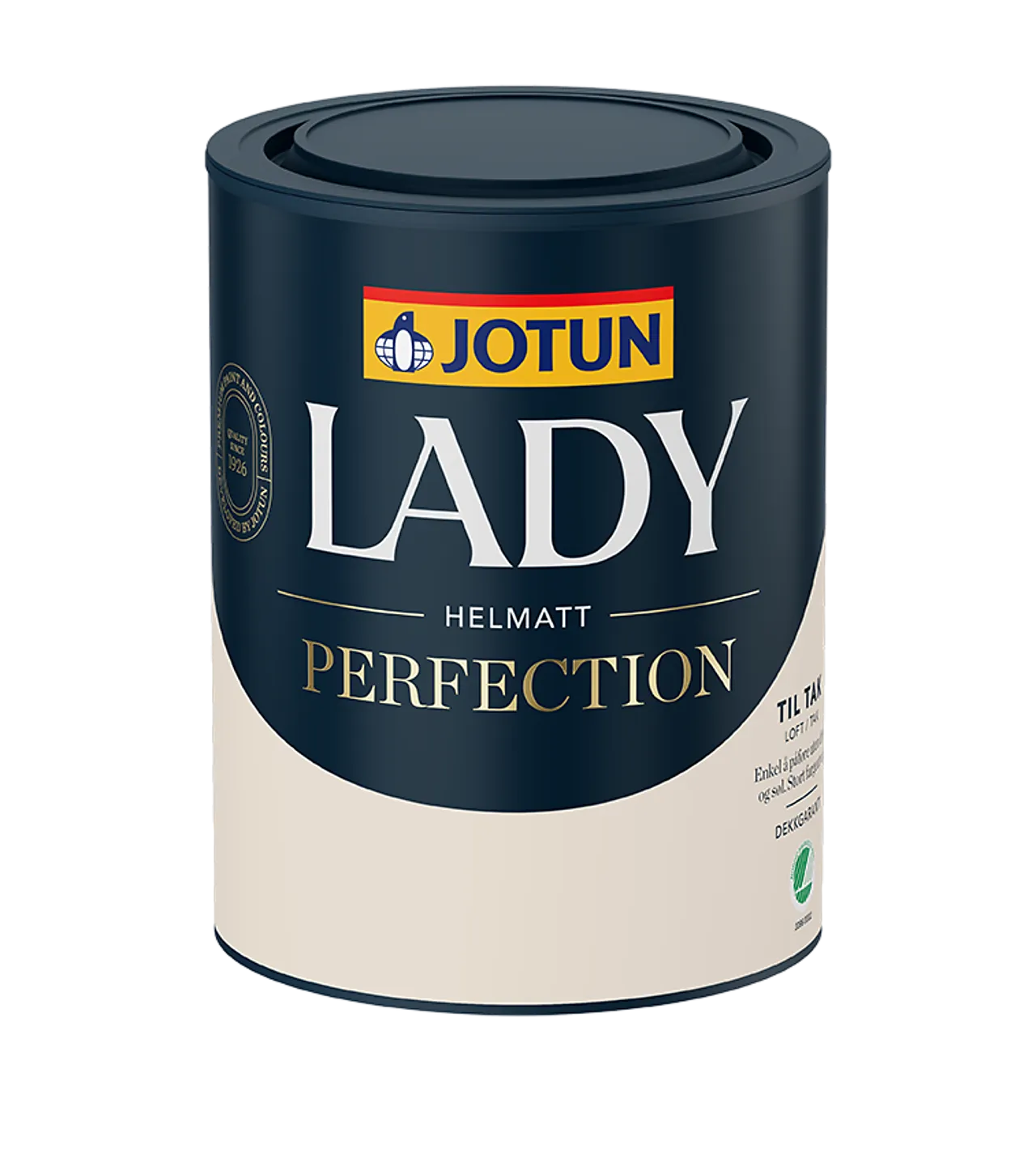 Jotun Lady Perfection tak hvit 0,68 liter Jotun Lady Perfection tak hvit 0,68 liter