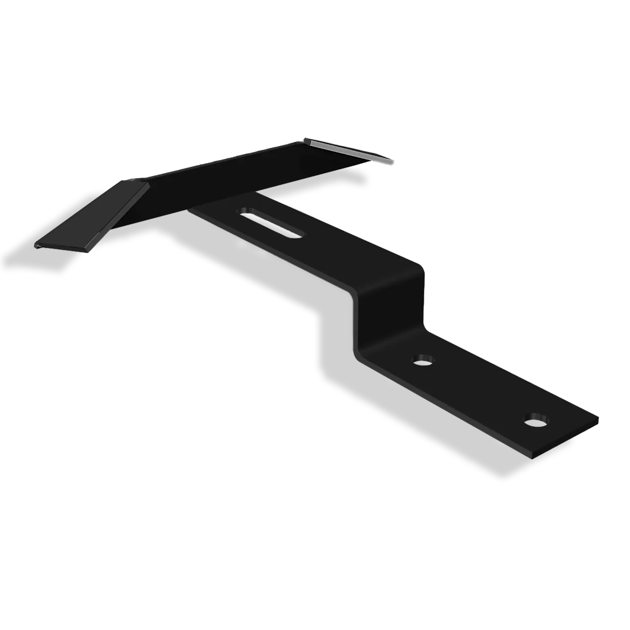 Møneklips for tegl svart