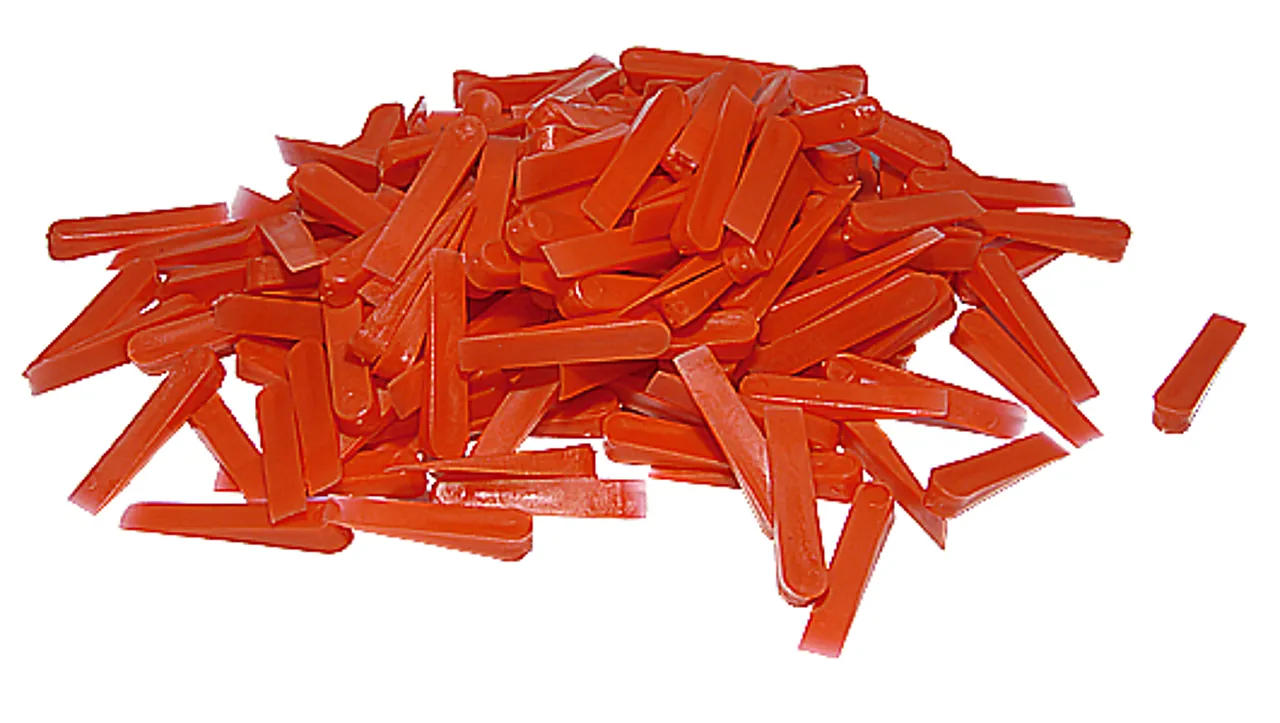 Fliskiler rød pakke a 200 stk