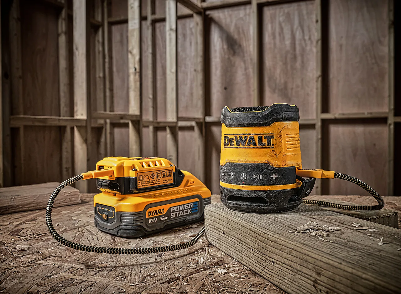 DEWALT USB-C DCR009 Høyttaler med Bluetooth funksjon null - null - 2 - Miniatyr
