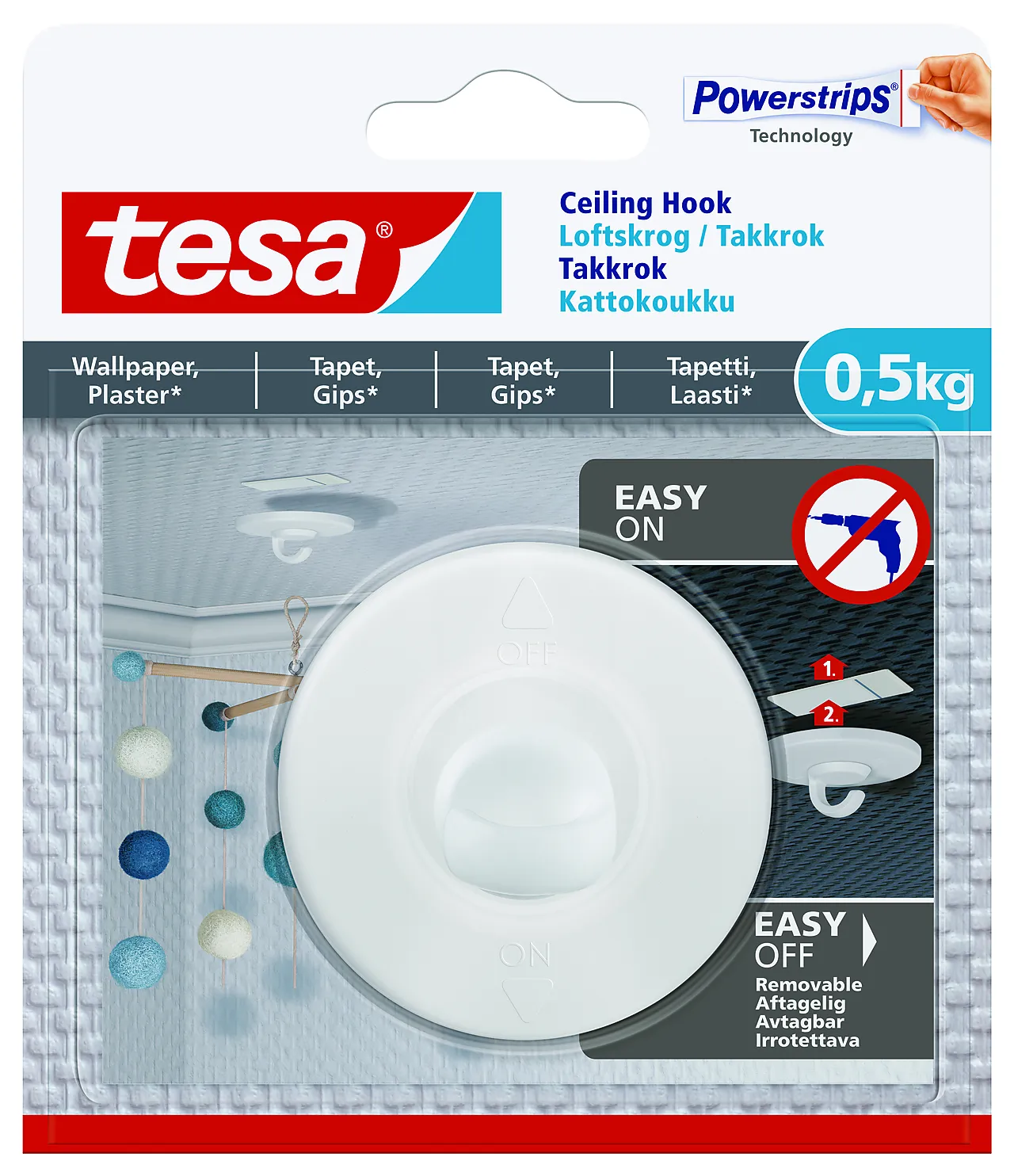 Takkrok tapet 1 x 0,5 kg