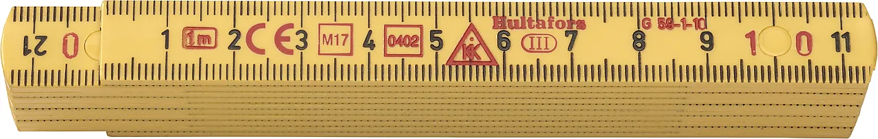 Meterstokk GLF G59-1-10 Meterstokk GLF G59-1-10