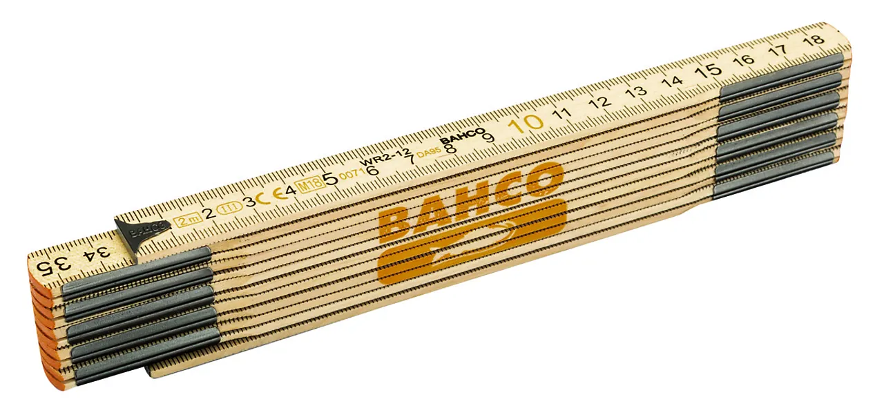 Tommestokk 2 m tommer/mm wr2
