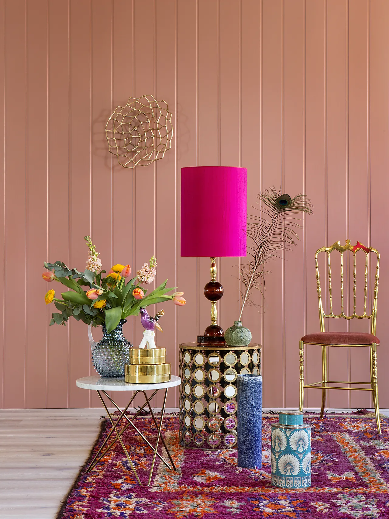 Veggplate trefiber 2390 Skygge terracotta null - null - 3 - Miniatyr