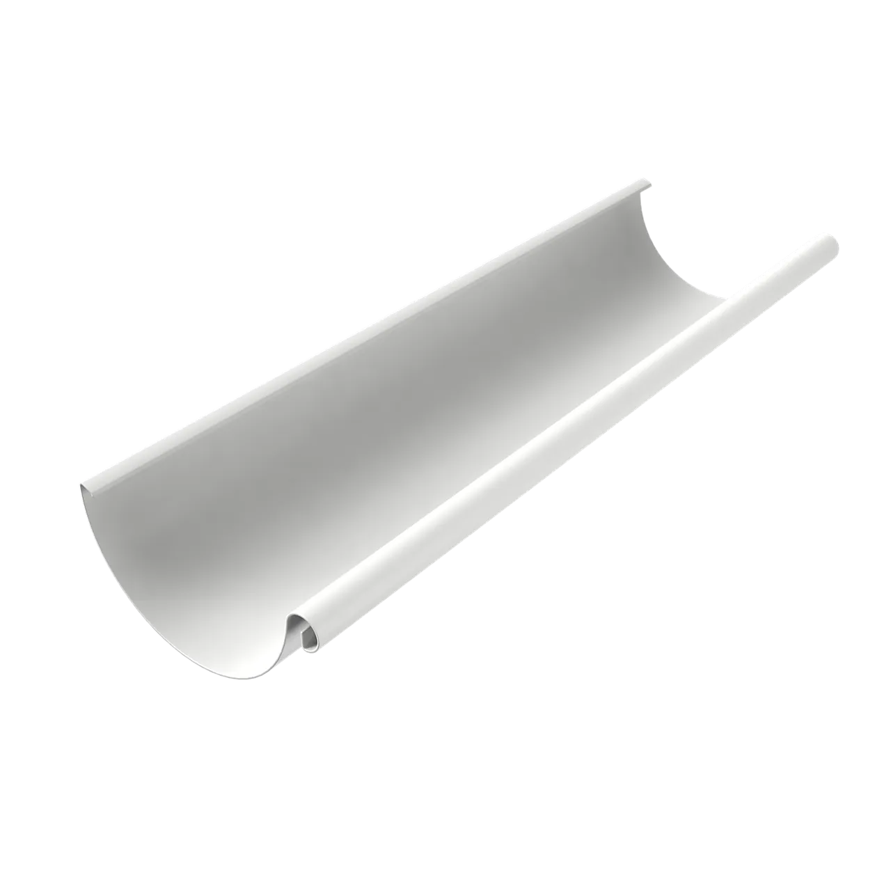 Takrenne 125 mm 4 meter hvit Takrenne 125 mm 4 meter hvit