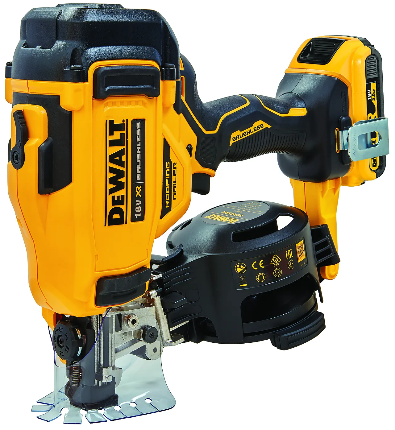 Spikerpistol 18v 2x2,0ah coil tak dcn45rnd2-qw null - null - 2 - Miniatyr