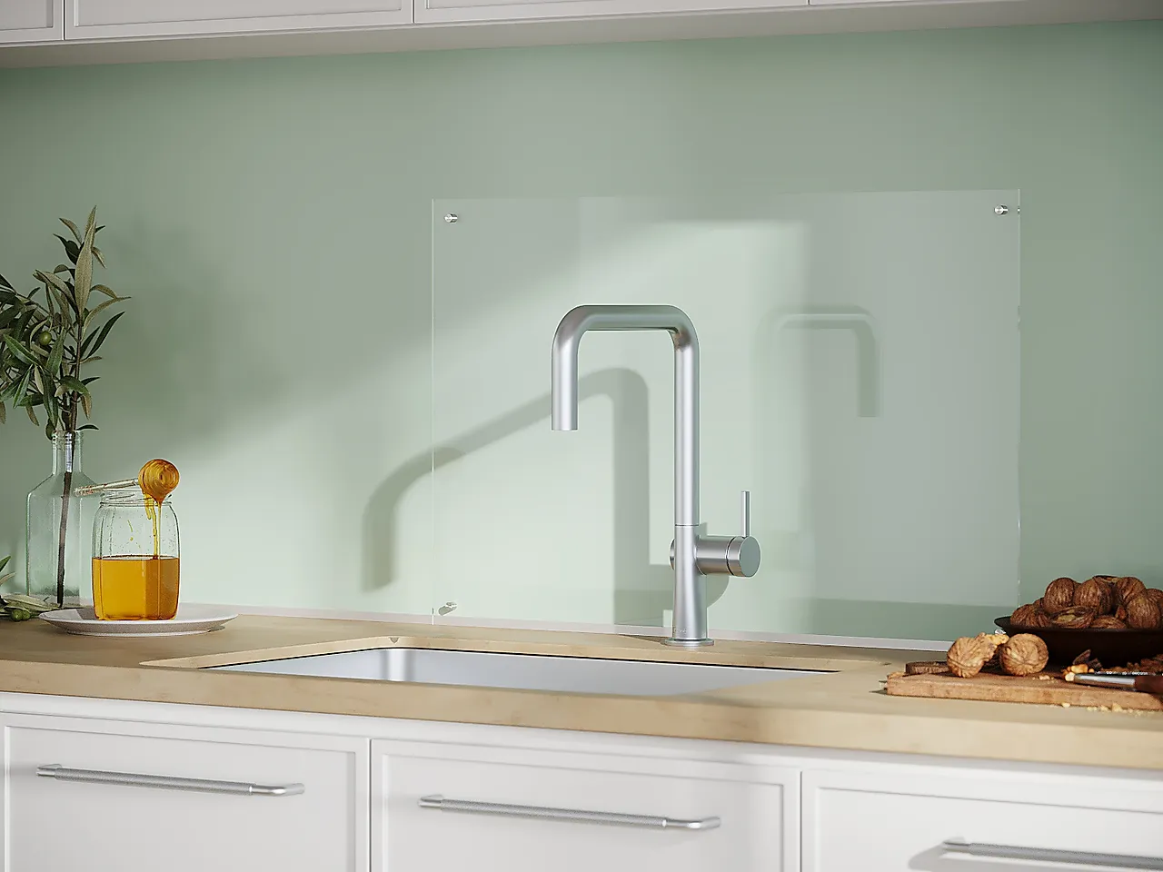 Glassplate herdet klar 6x700x450 mm null - null - 2 - Miniatyr