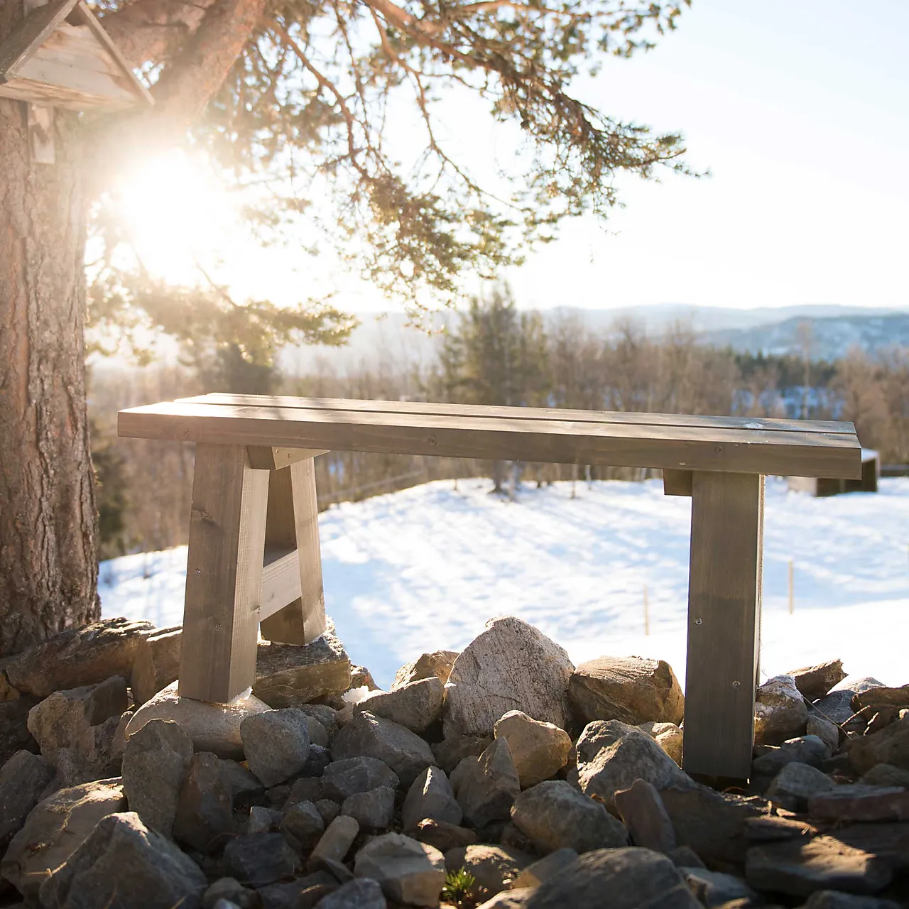 Espegard bålpannebenk 120 cm null - null - 2 - Miniatyr