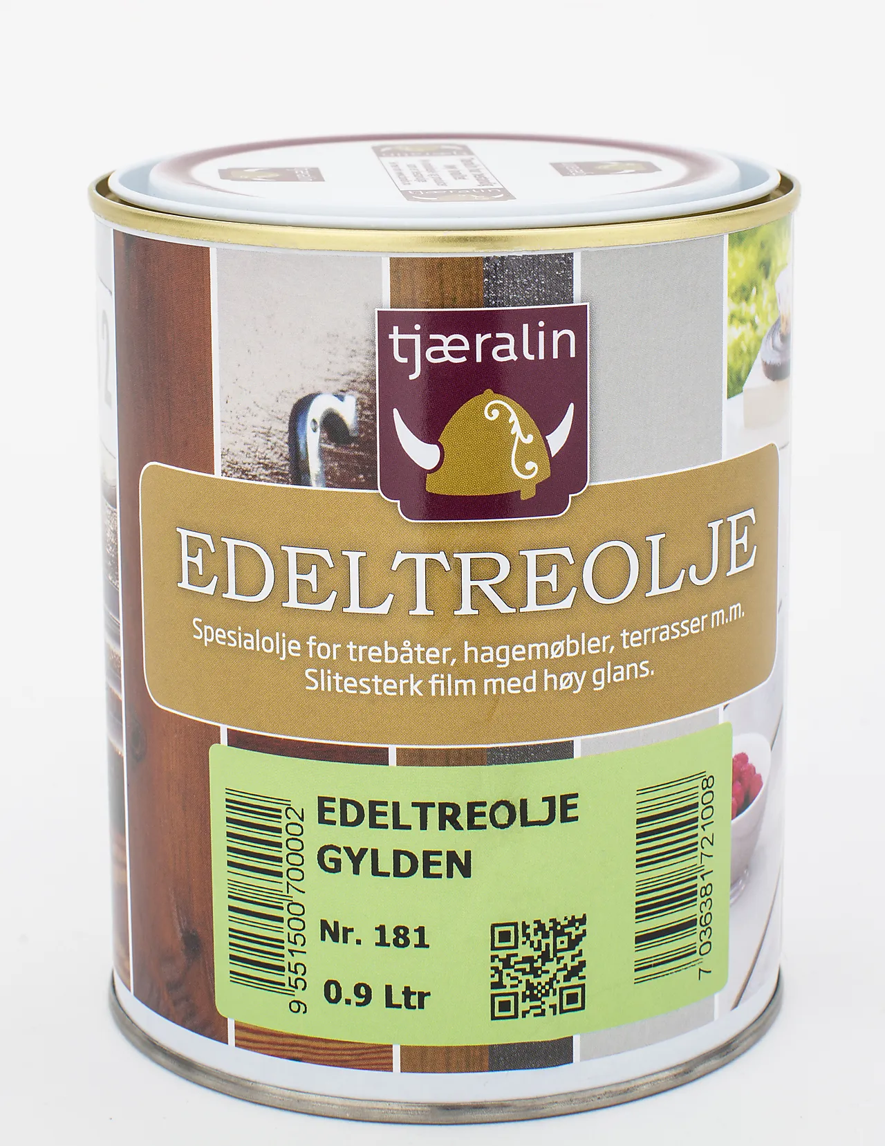 Tjæralin edeltreolje klar 0,9 ltr