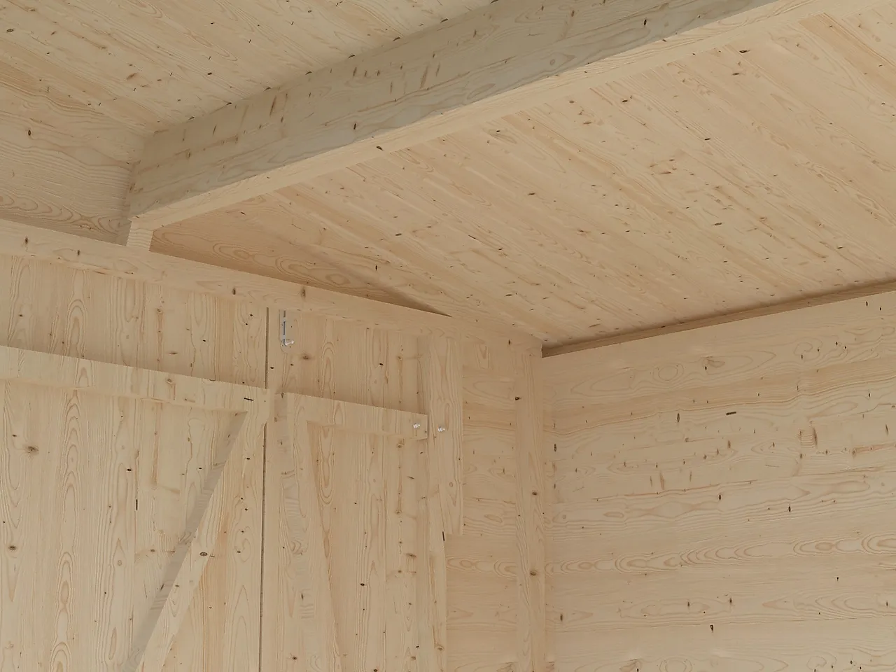 Redskapsbod Mia 3,9 m² null - null - 2 - Miniatyr