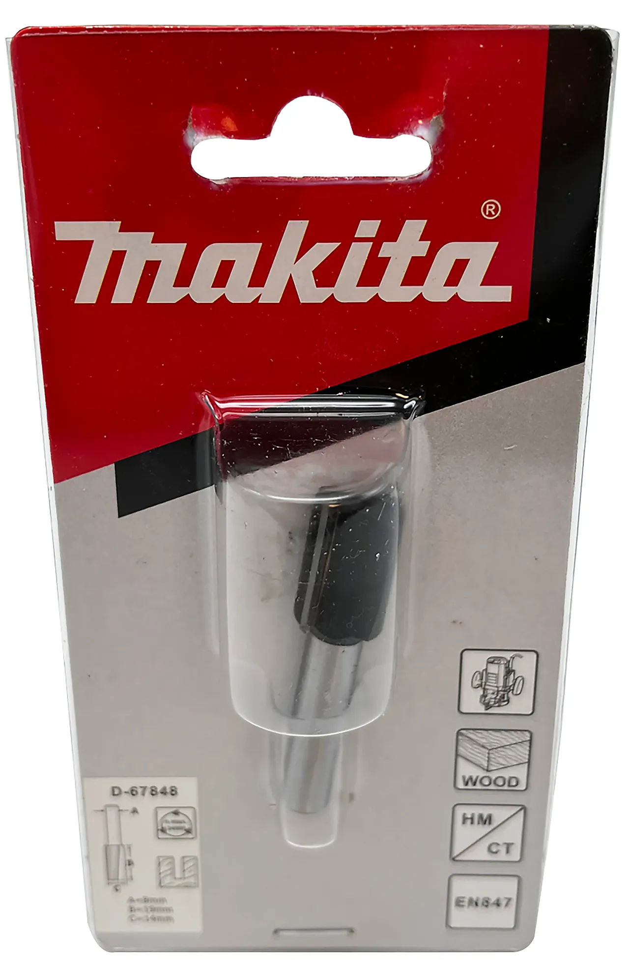 Makita Notfres 14mm D-67848