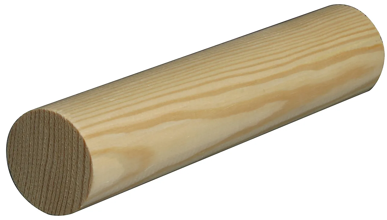 Rundstokk furu ubehandlet 45 mm