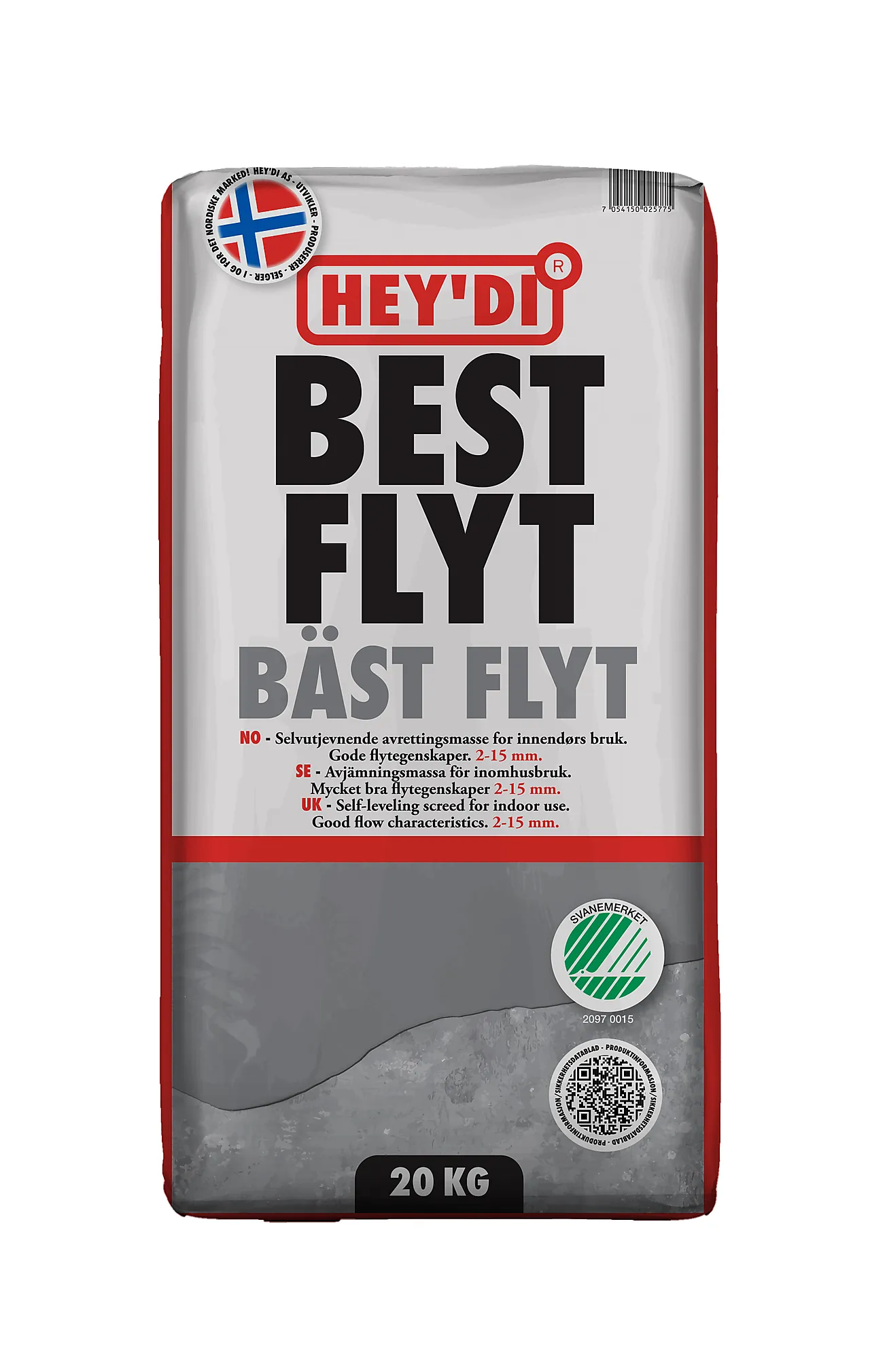 Avrettingsmasse best flyt 20 kg Avrettingsmasse best flyt 20 kg