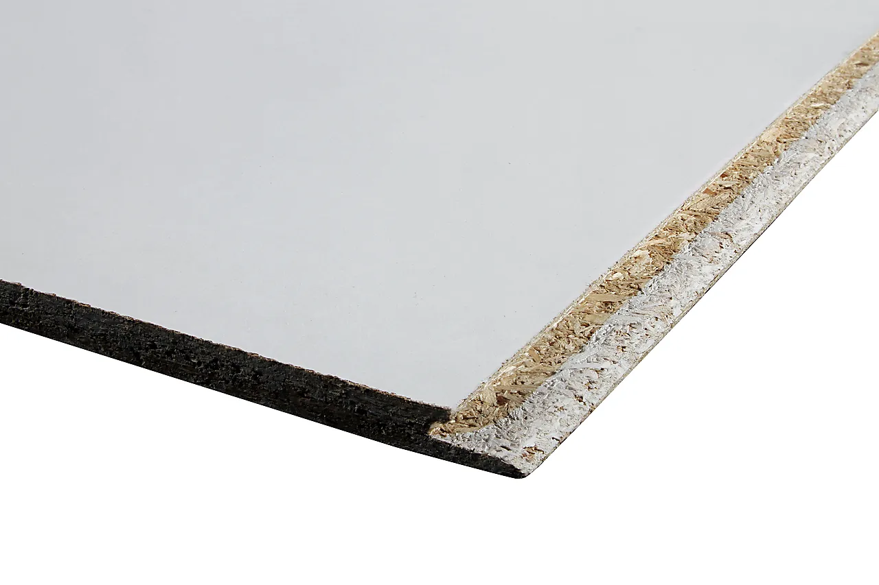 Sponplate kilfals vegg 12x1220x2390 mm grunnet