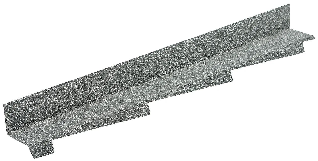 Overgangsbeslag venstre tradition plus antikkgrå 1100 mm Overgangsbeslag venstre tradition plus antikkgrå 1100 mm