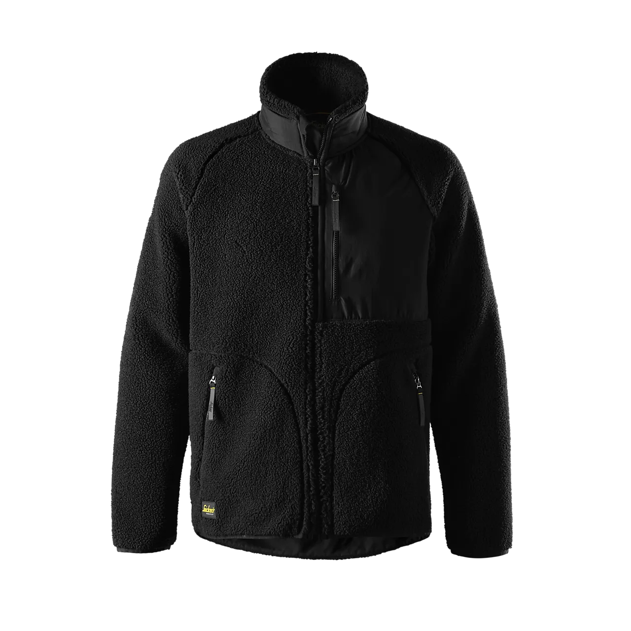 Snickers 8016 teddyjakke sort L Snickers 8016 teddyjakke sort L