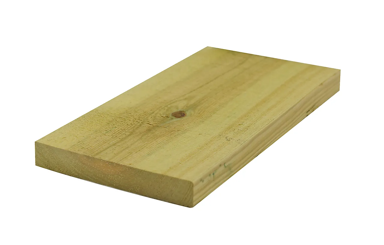 Alvdal impregnert rektangulær kledning 22x148 mm 6,0 m