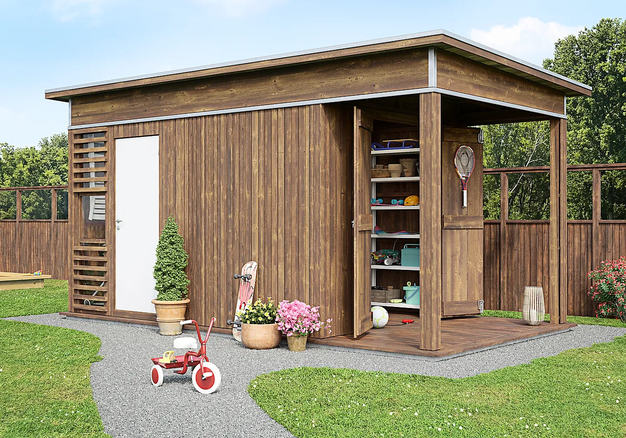 Bod multi brun royal høyrehengslet dør modell 1854 null - null - 2 - Miniatyr