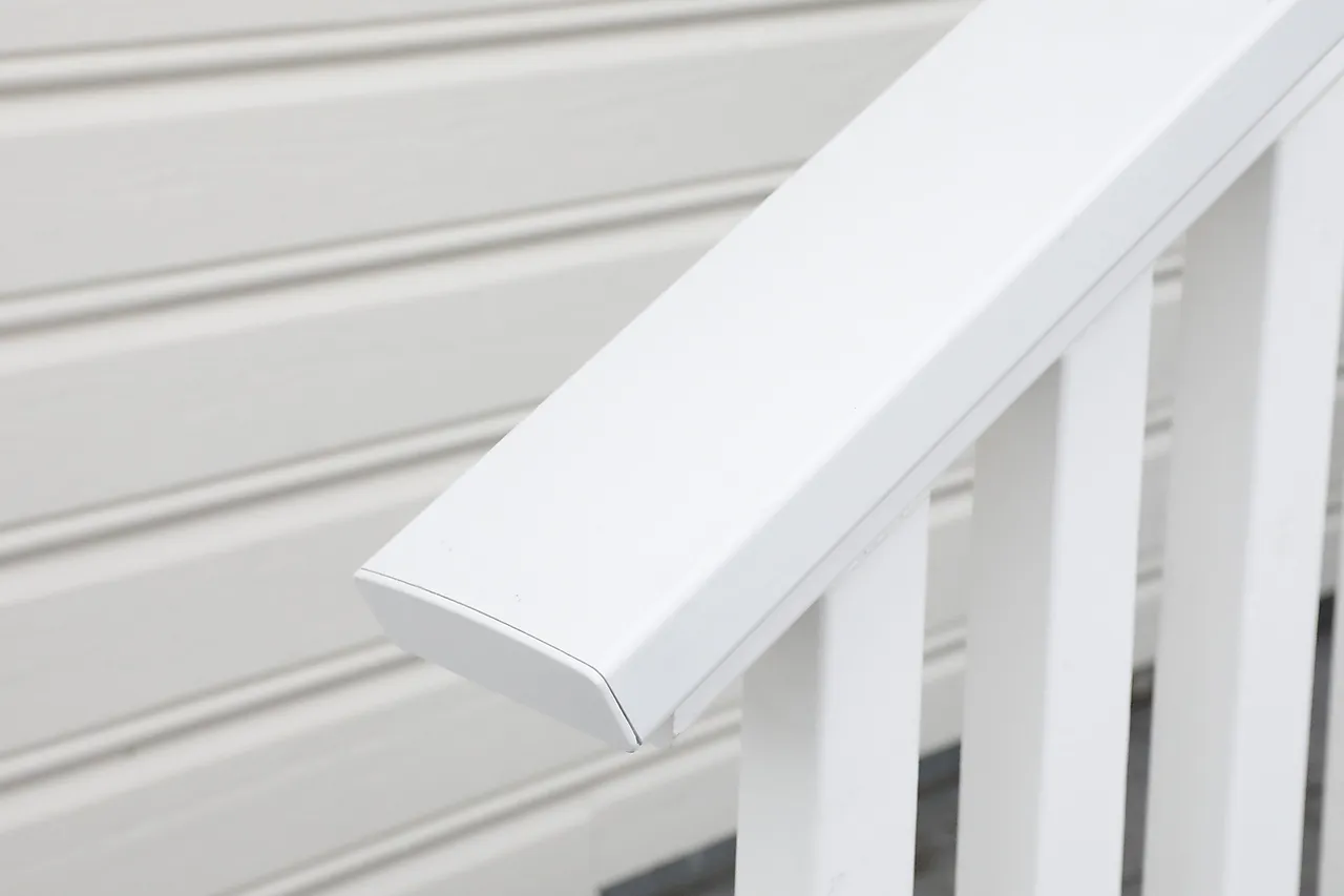 Altanrekke aluminium 34x120x2300 mm hvit null - null - 2 - Miniatyr