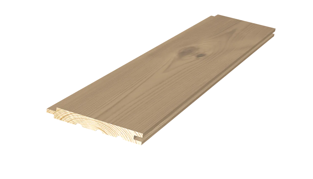 Sprekkpanel 13x120 mm beiset seterbrun furu null - null - 3 - Miniatyr