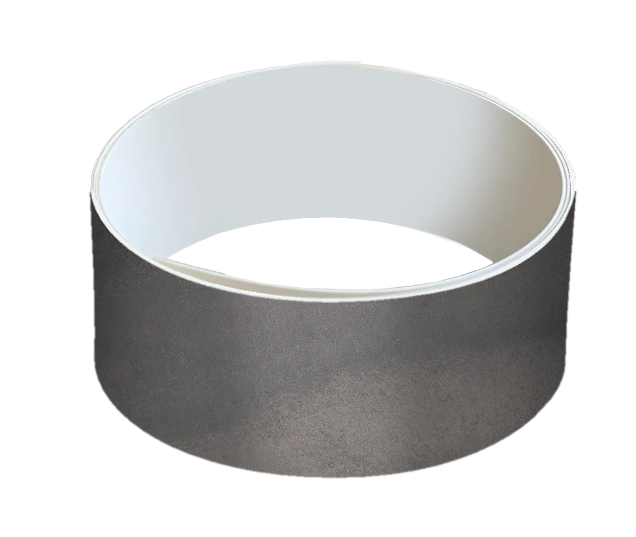 Kantlist til benkeplate mørk betong 29x1500 mm