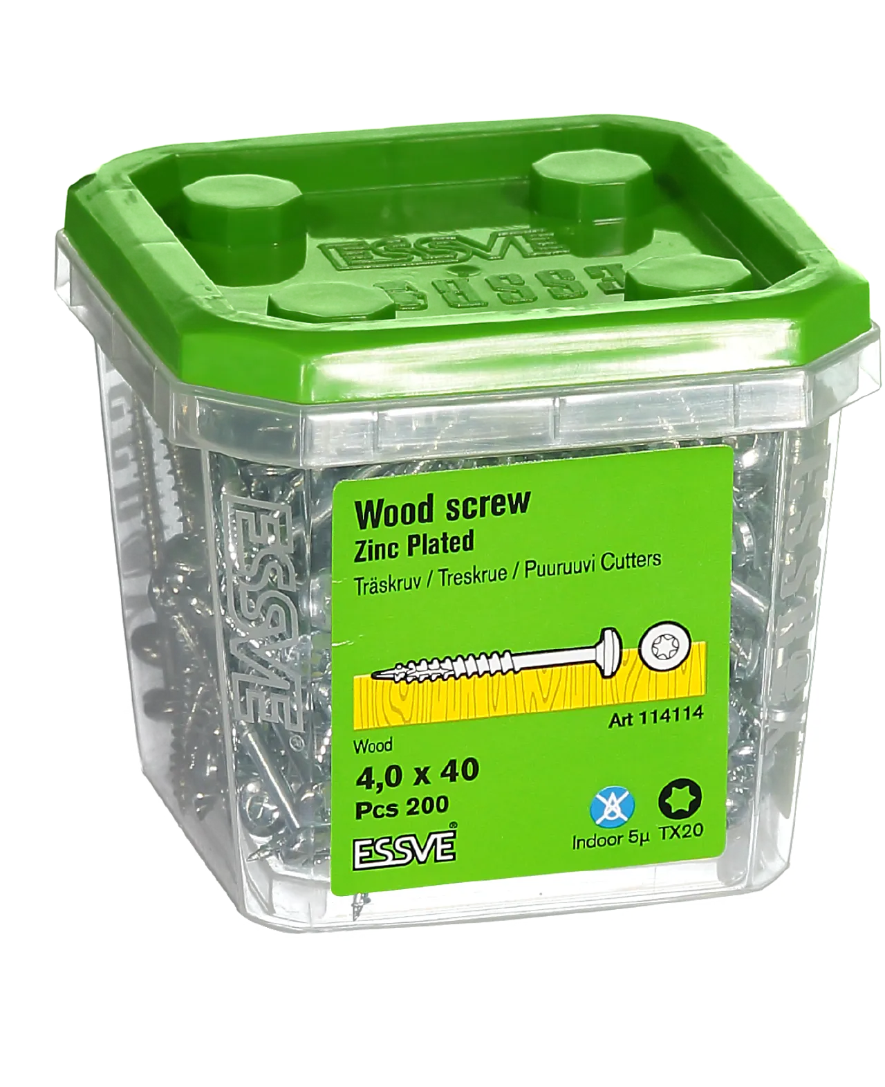 Treskrue inv ph 4x40 fzb a-200panhode null - null - 2 - Miniatyr