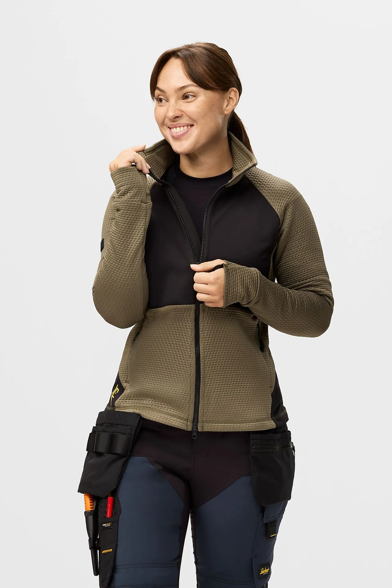 Jakke 8407 dame grønn str XXL