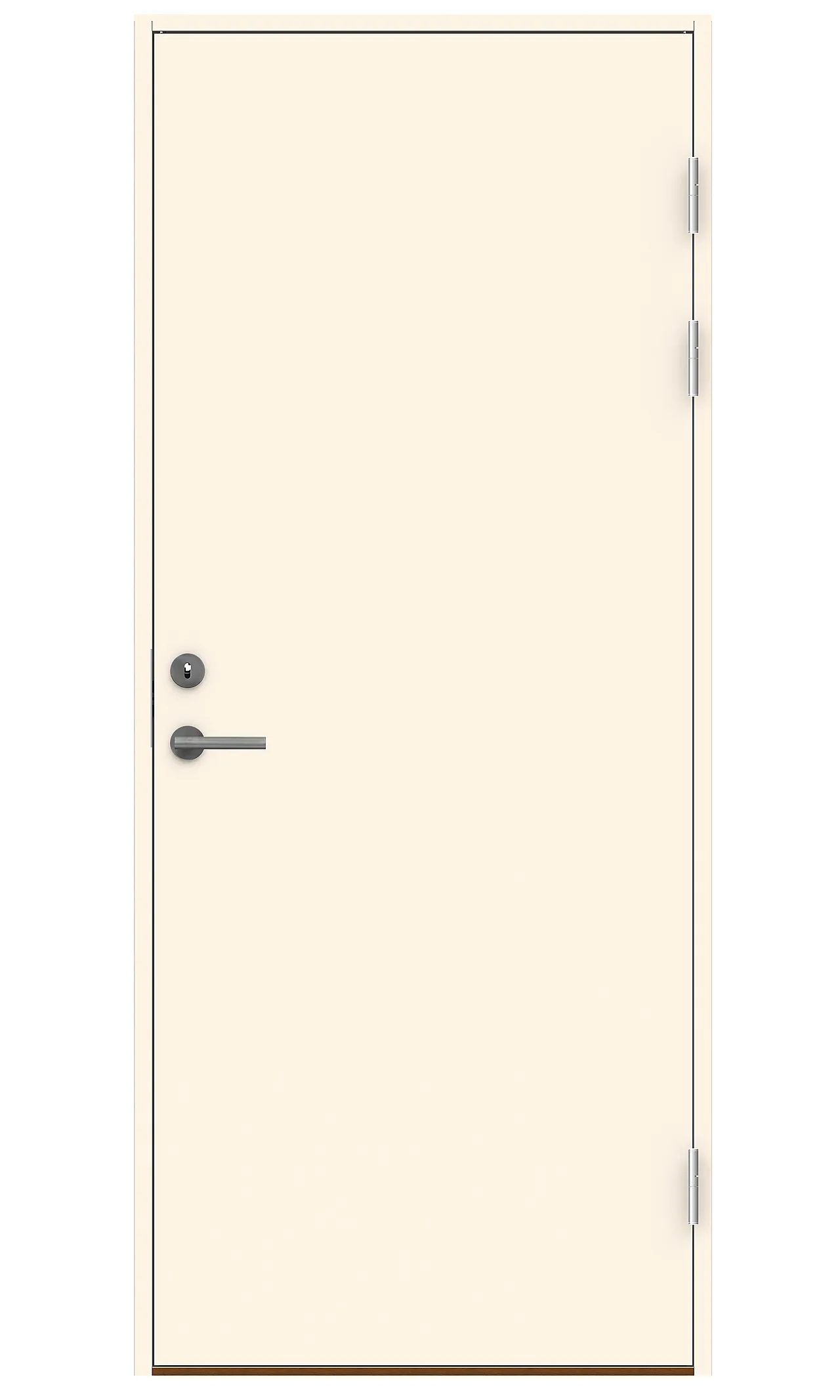 Dørbl ei30 7x21h hvit