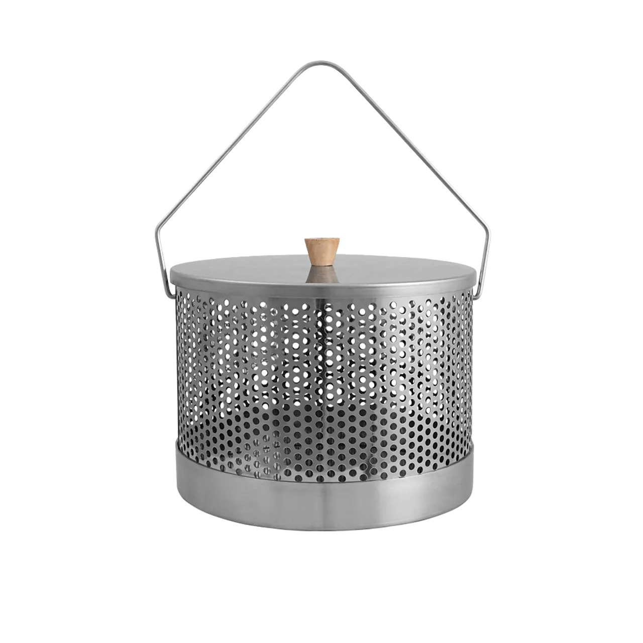 Popcorngryte til bålpanne