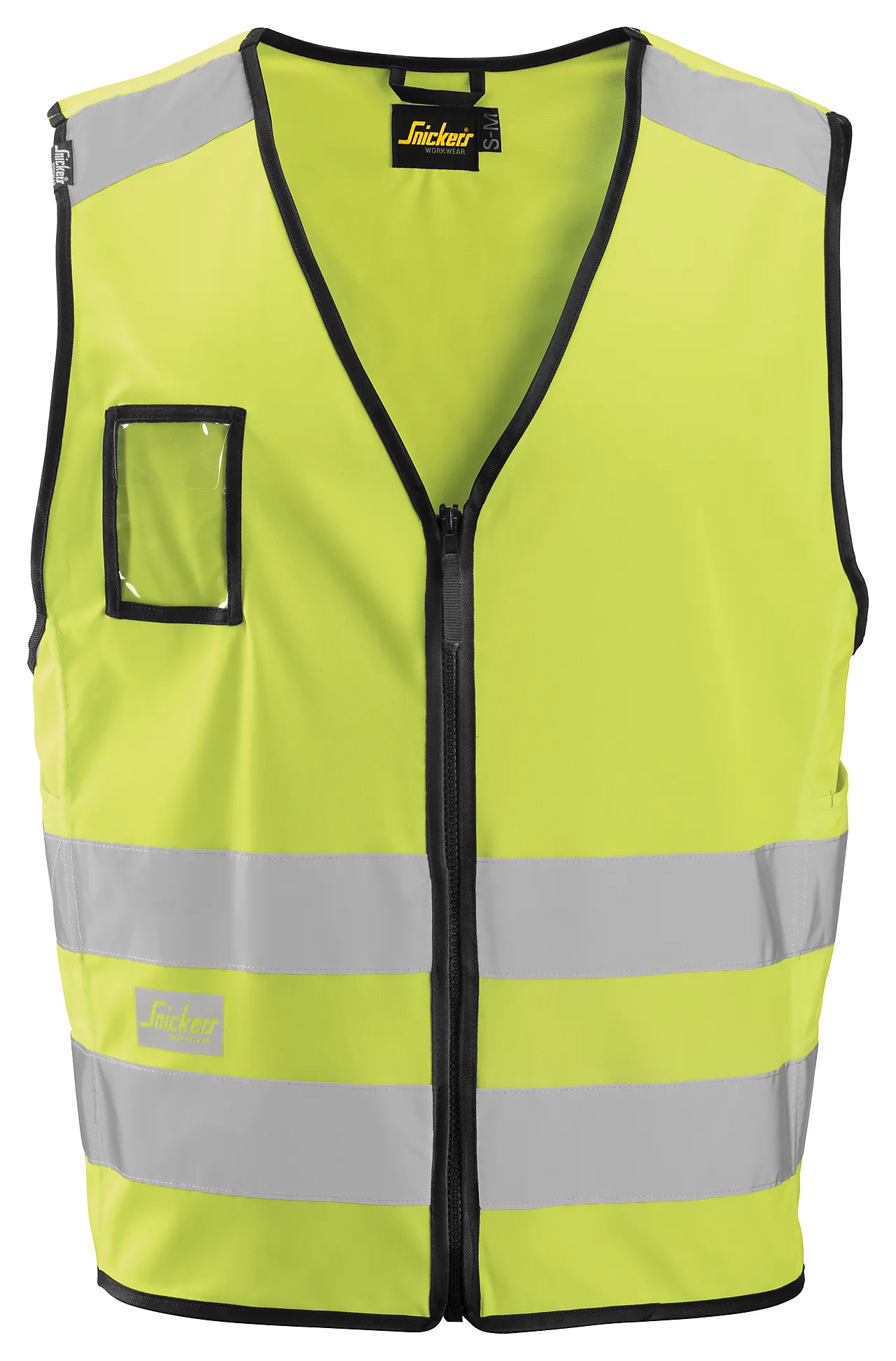 Snickers refleksvest 9153 gul str S/M klasse 2 high-vis Snickers refleksvest 9153 gul str S/M klasse 2 high-vis