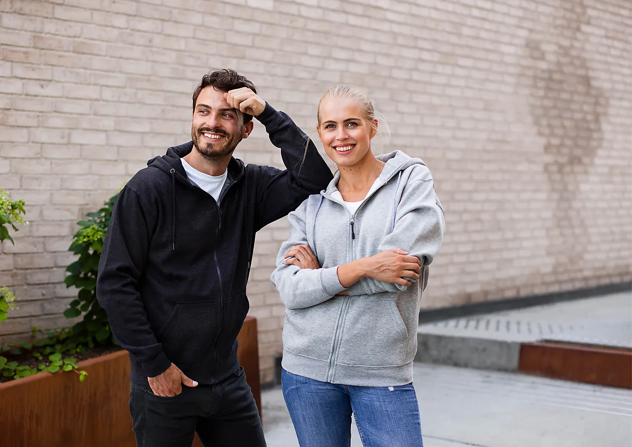 Hettejakke 0210 gråmel l wolverine null - L - 2 - Miniatyr