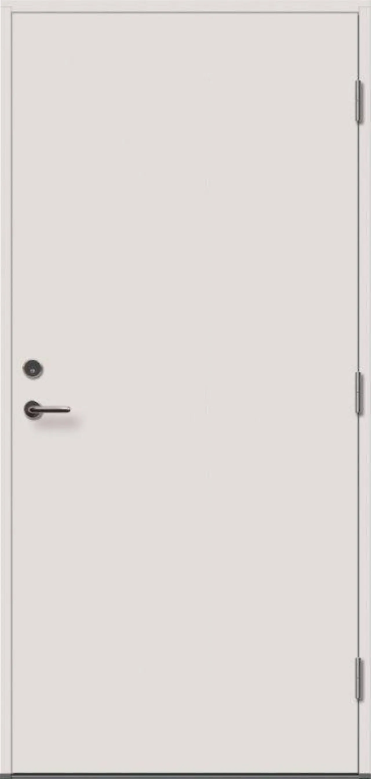 Innerdør tun brann ei30/38db 10/21 høyre innv.klimadør +/- 20*c. U/syl