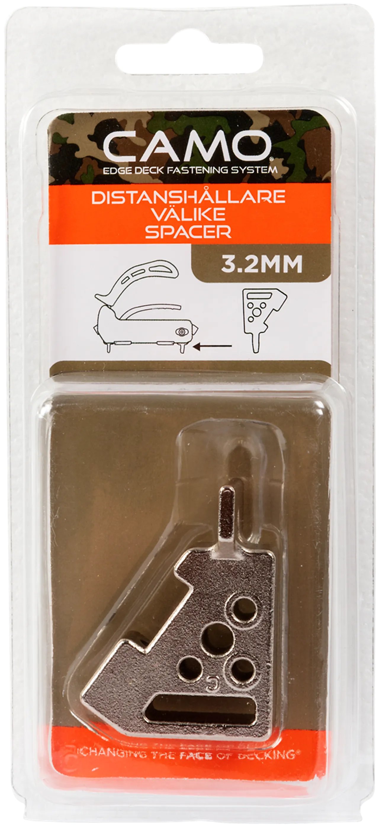 Avstandskloss for Camo skrumal 3,2 mm null - null - 2 - Miniatyr