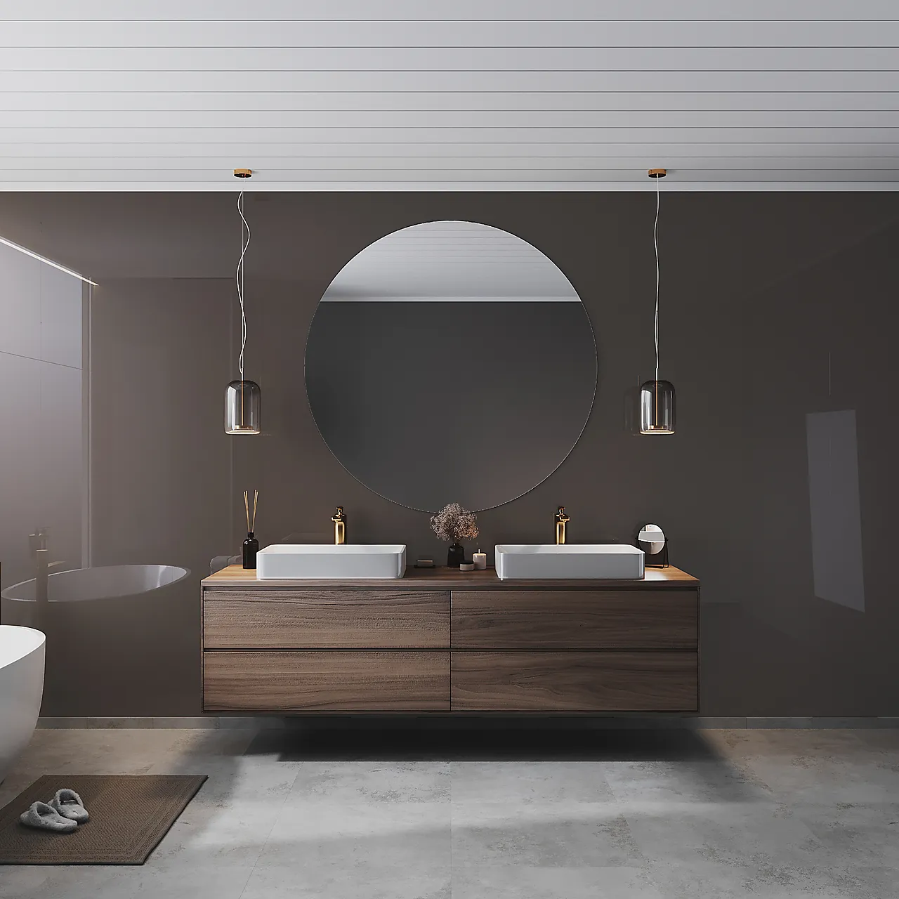 Smartpanel bad pine nut hg njg00 11x620x2390 hg dekor 274 2pk null - null - 2 - Miniatyr