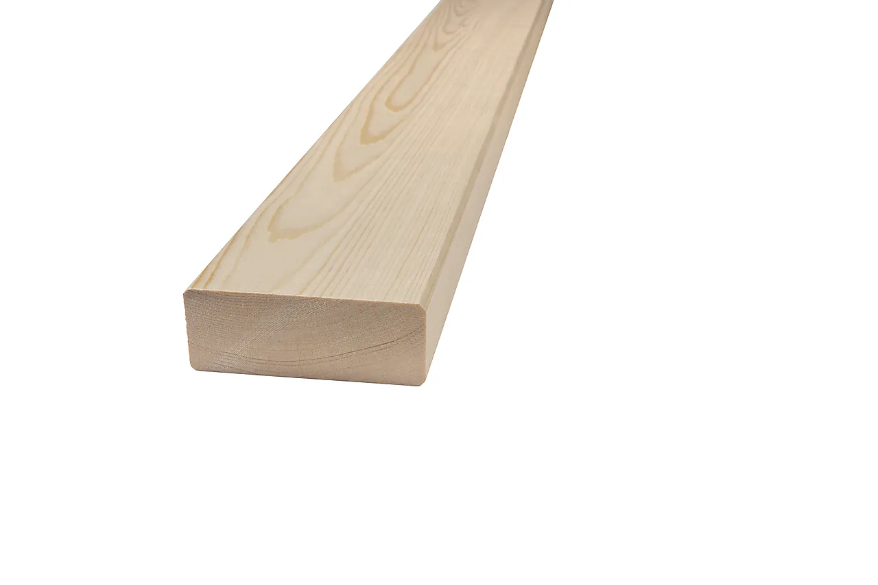 Konstruksjonsvirke gran 36x098x5400 mm C24 fk fotkappet 5400 mm null - null - 2 - Miniatyr