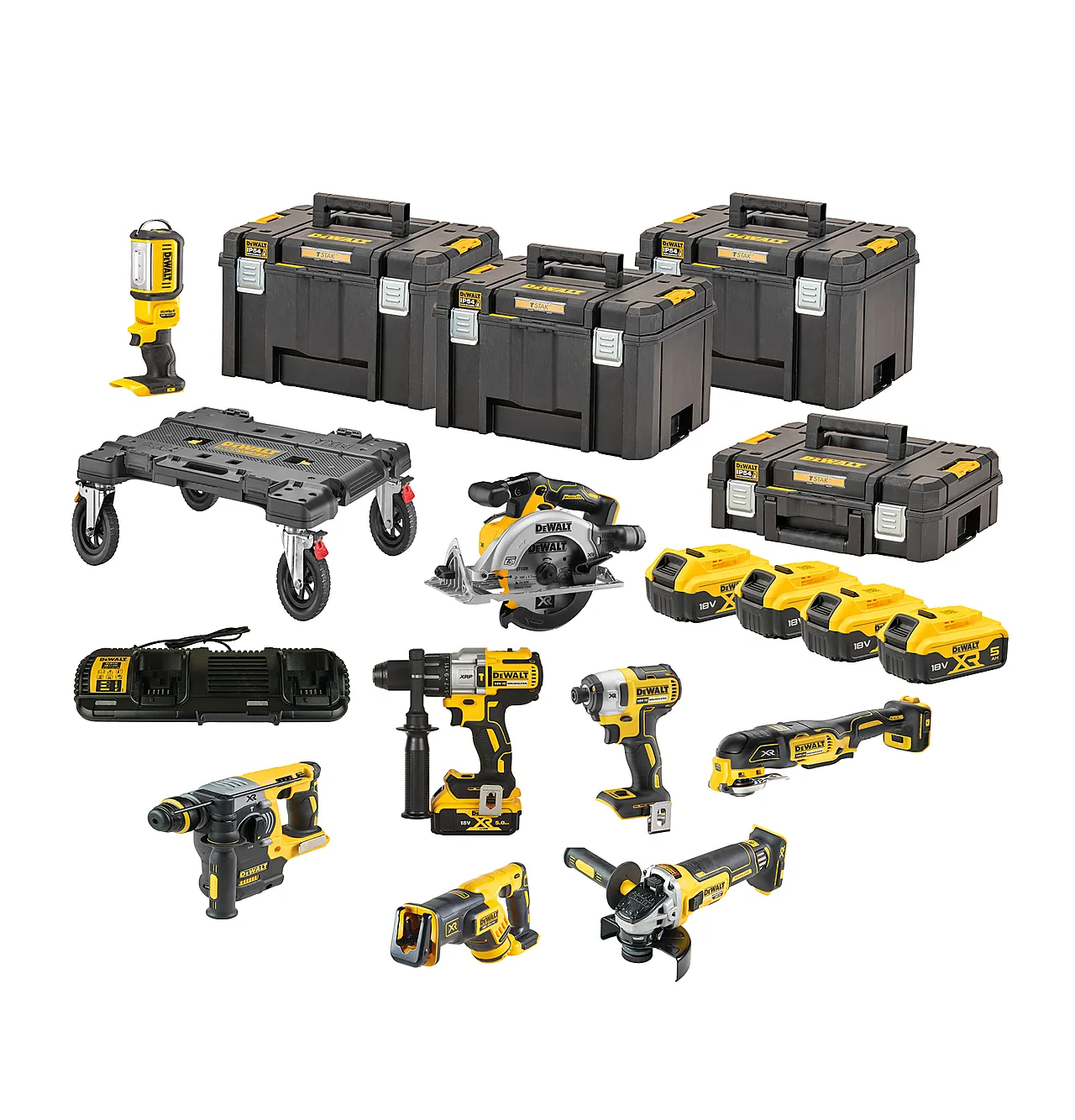 Verktøysett 18V XR 8-deler børsteløst