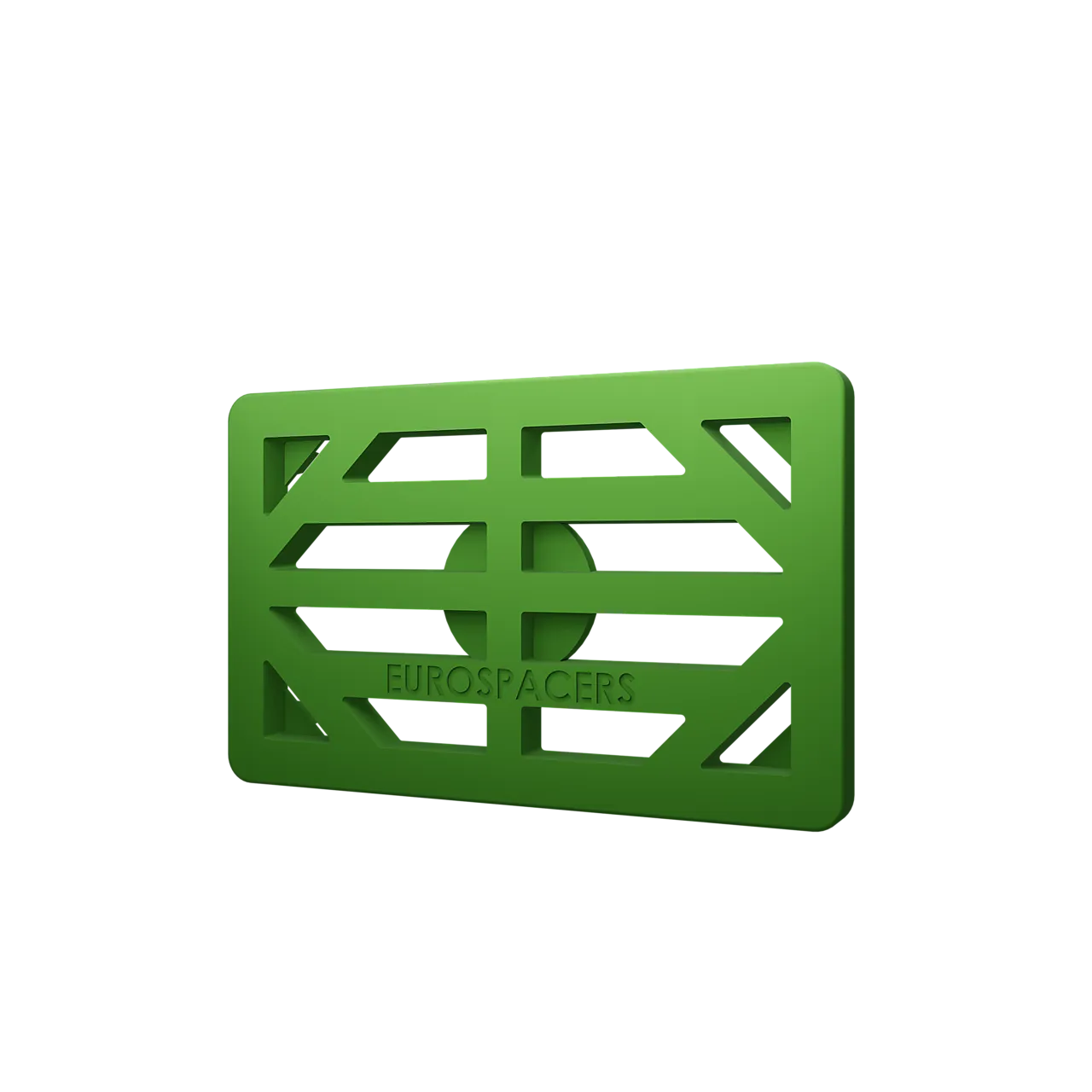 Oppallingsbrikke S5 50x80x5 mm grønn