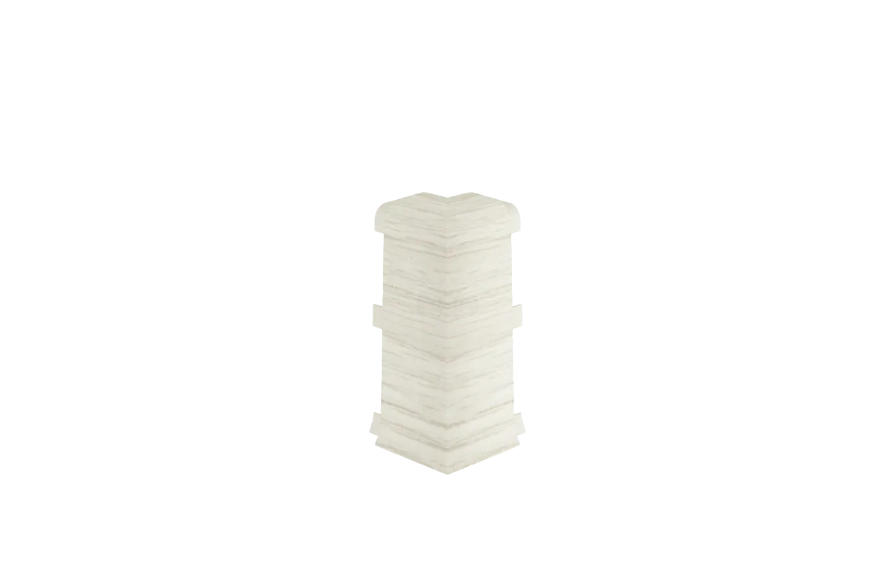 Hjørne UTV 22X67 2 stk PVC eik 602