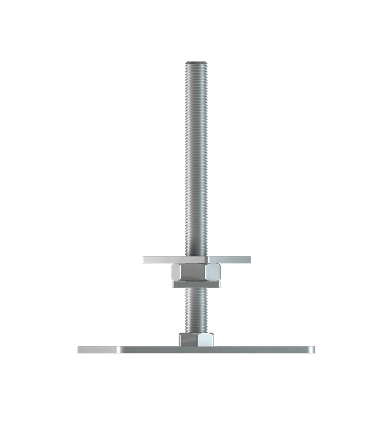 Jordskrue stolpeholder M20 76x200 mm
