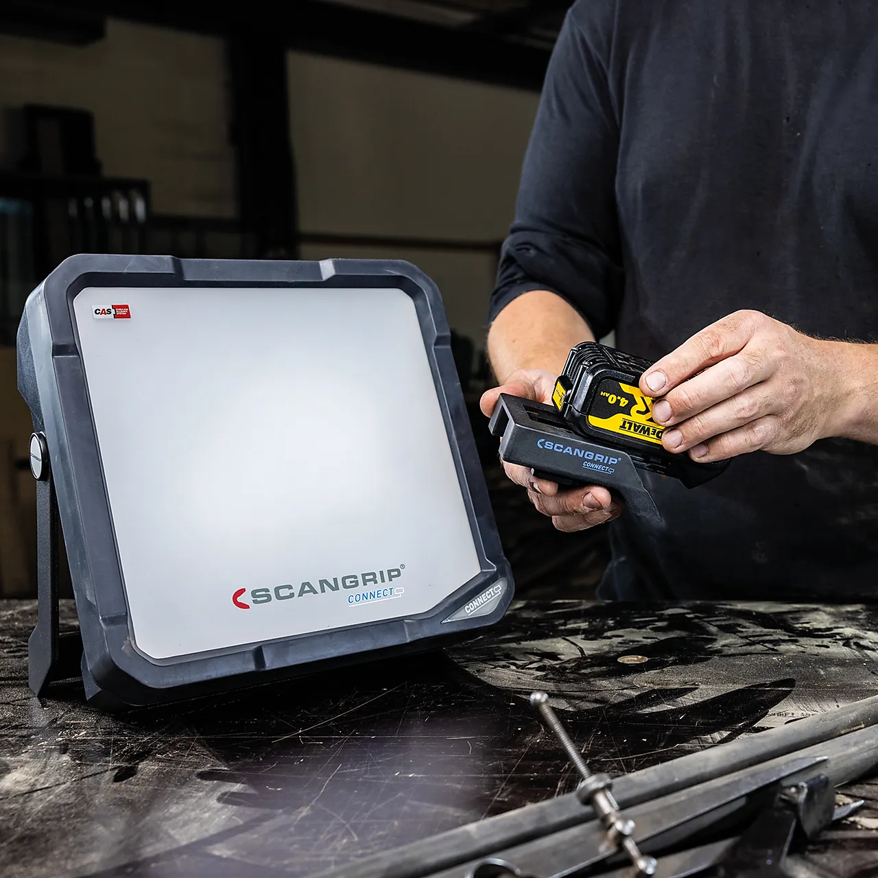 Arbeidslampe Vega 4 Connect LED null - null - 3 - Miniatyr