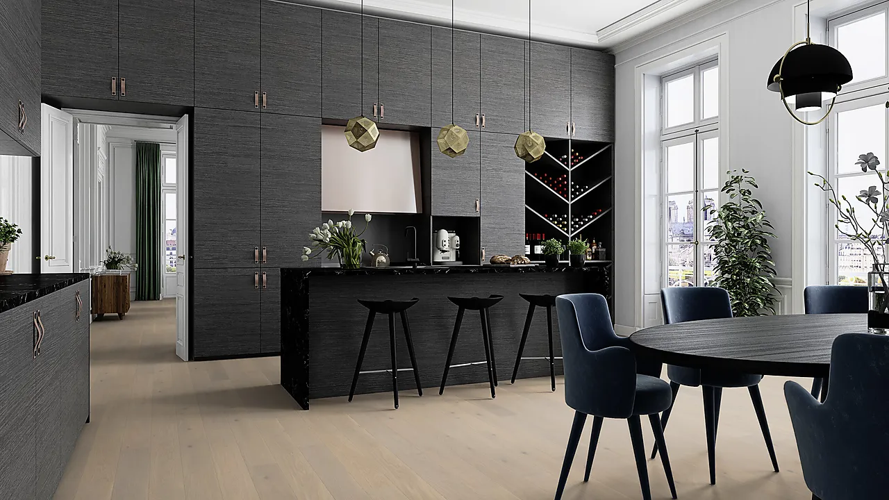 Parkett eik 1-stav warm cotton plank null - null - 2 - Miniatyr