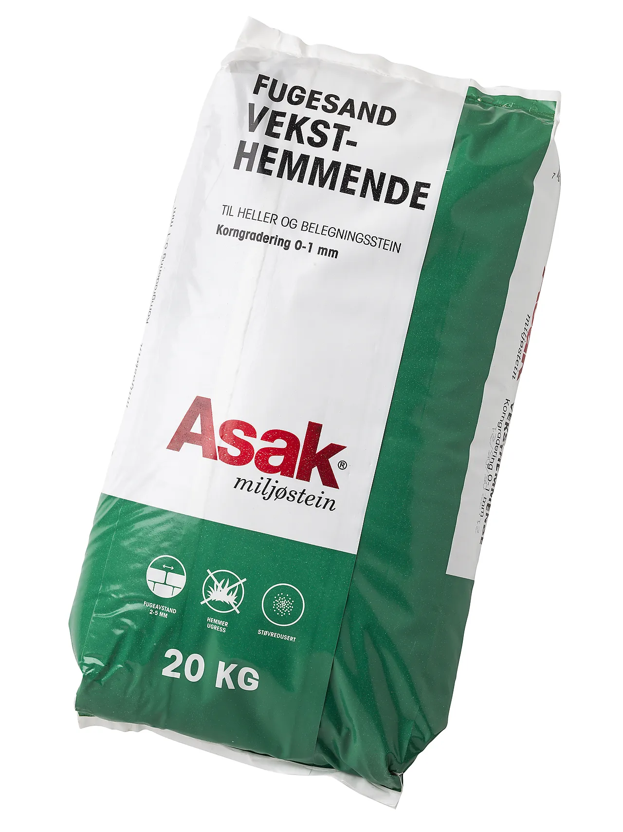 Fugesand til belegningsstein veksthemmende 25 kg Fugesand til belegningsstein veksthemmende 25 kg