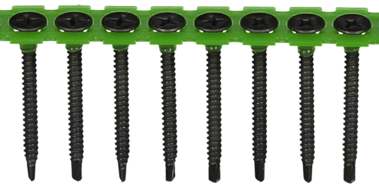Gipsskrue borsp b 3,5x40 fos -1000 borspiss for stål båndet fosfatert null - null - 2 - Miniatyr