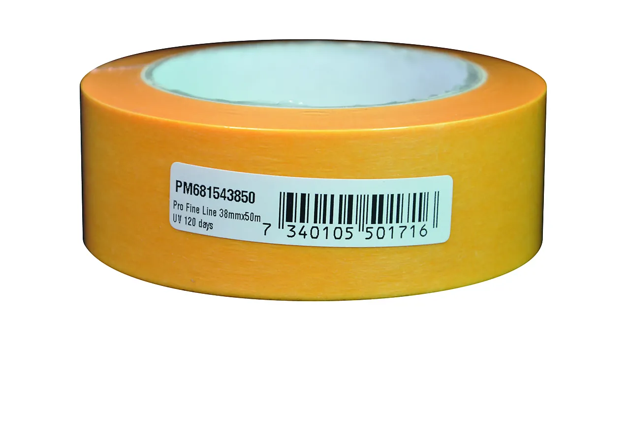 Mask.tape precision gul x x mm mm 38 50 m 38 50 m