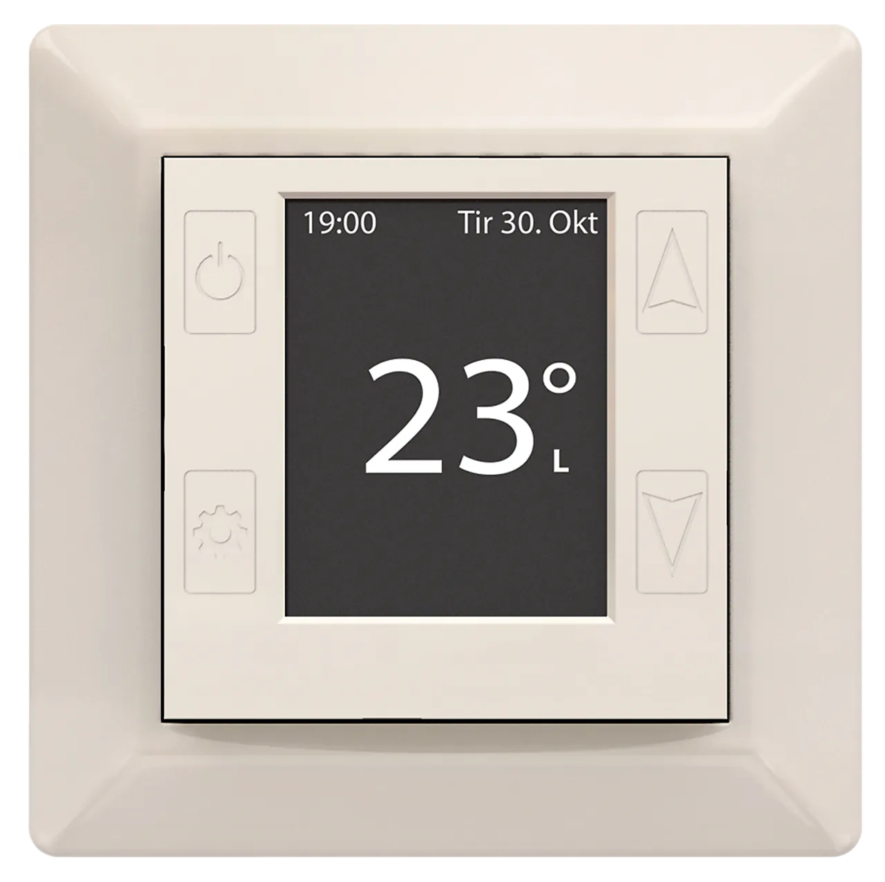 Mill gulvtermostat WiFi polarhvit