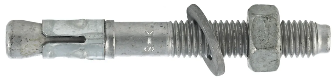 Ekspansjonsbolt m10x75/145 varmforsinket 1 stk Ekspansjonsbolt m10x75/145 varmforsinket 1 stk